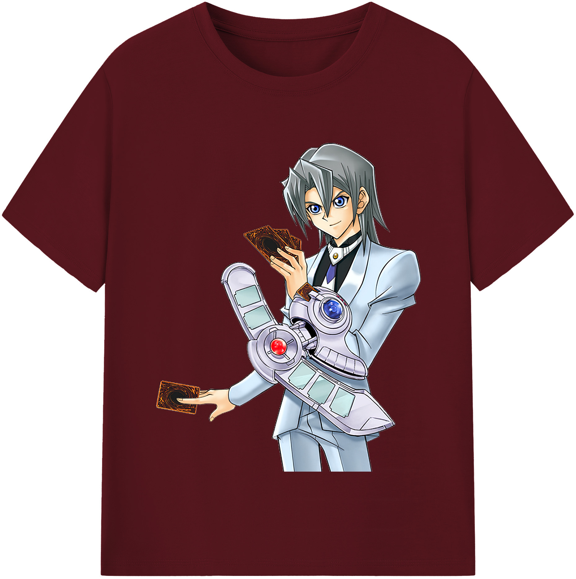 （画像用） 遊☆戯☆王 Yu-Gi-Oh! 綿100％半袖Tシャツ（フロントプリント）
